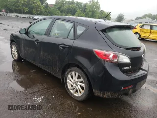2013 Mazda 3 i Touring with VIN JM1BL1LP1D1809229, listed as a Copart auction lot 55988515 with 125,006 mi miles and Salvage title. Bid and sale history available at DreamBid. Image 2.