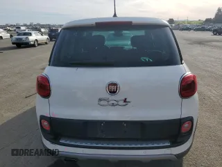 2014 FIAT 500L Trekking with VIN ZFBCFADH3EZ009542, listed as a Copart auction lot 45659025 with 46,370 mi miles and Salvage Title. Bid and sale history available at carsss.com. Image 6.