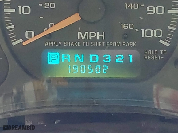 2002 Chevrolet Tahoe LT with VIN 1GNEC13Z52R148406, listed as a IAAI auction lot 41617948 with 190,502 mi miles. Bid and sale history available at carsss.com. Image 15.