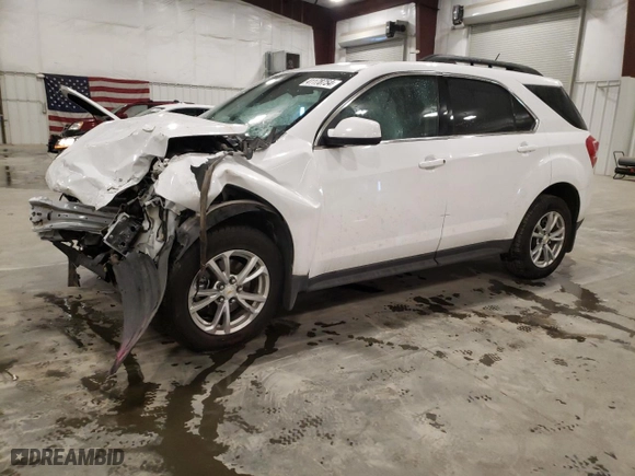 2017 Chevrolet Equinox LT with VIN 2GNFLFEK2H6138793, listed as a Copart auction lot 41178754 with 0 mi miles and Salvage Title. Bid and sale history available at carsss.com. Image 1.
