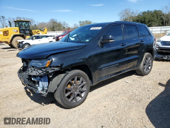 2020 Jeep Grand Cherokee Overland with VIN 1C4RJFCG6LC347805, listed as a Copart auction lot 46262335 with 85,134 mi miles and Non Repairable. Bid and sale history available at carsss.com. Image 1.