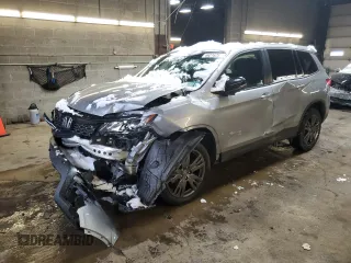 2019 Honda Passport EX-L z VIN 5FNYF8H53KB022417, wystawiony jako Copart lot #46216255 z przebiegiem 57 198 mil mil oraz Szkoda całkowita • Salvage title. Historia ofert i sprzedaży dostępna na DreamBid. Obrazek 1.