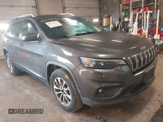 2019 Jeep Cherokee Latitude Plus with VIN 1C4PJMLB1KD139940, listed as a IAAI auction lot 41754134 with 113,237 mi miles. Bid and sale history available at carsss.com. Image 1.