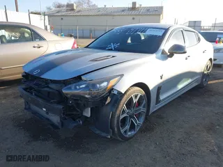 2018 Kia Stinger GT with VIN KNAE35LCXJ6021045, listed as a IAAI auction lot 41343519 with 71,343 mi miles. Bid and sale history available at carsss.com. Image 21.