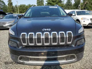 2014 Jeep Cherokee Limited with VIN 1C4PJMDS7EW291342, listed as a Copart auction lot 61446225 with 123,792 mi miles and Salvage title. Bid and sale history available at DreamBid. Image 5.