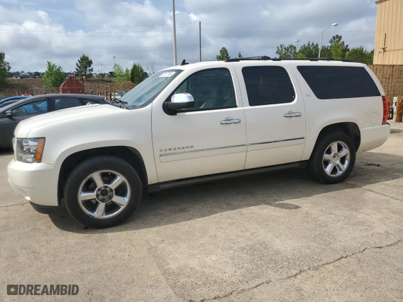2012 Chevrolet Suburban LTZ with VIN 1GNSCKE06CR285430, listed as a Copart auction lot 54197795 with 307,217 mi miles and Clean Title. Bid and sale history available at carsss.com. Image 1.
