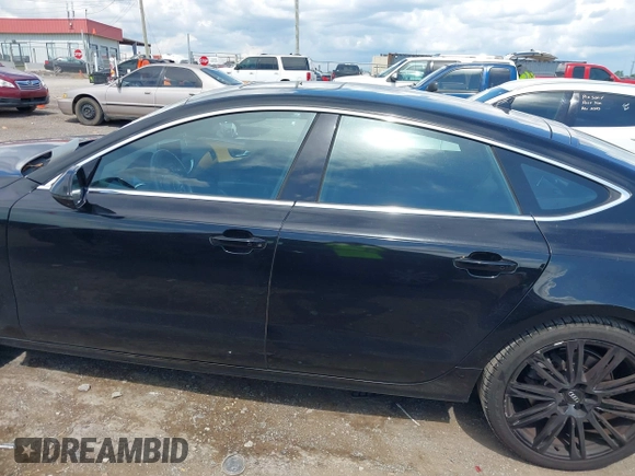 2012 Audi A7 Premium Plus with VIN WAUYGAFC0CN087604, listed as a IAAI auction lot 42747927 with 155,662 mi miles and . Bid and sale history available at DreamBid. Image 14.