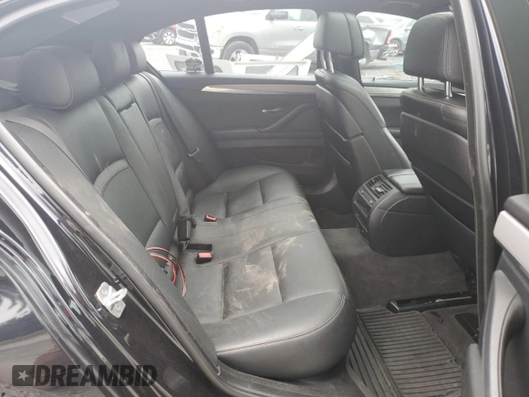 2014 BMW 5 Series 535i xDrive with VIN WBA5B3C5XED292729, listed as a Copart auction lot 64102674 with 86,057 mi miles and Non Repairable. Bid and sale history available at carsss.com. Image 10.