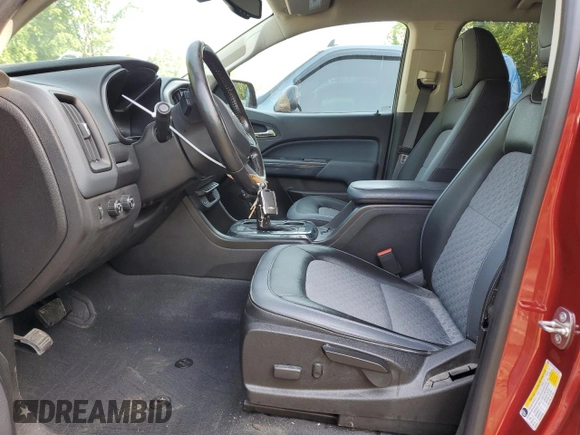 2020 Chevrolet Colorado 4WD Z71 z VIN 1GCGTDENXL1111901, wystawiony jako Copart lot #57093195 z przebiegiem 60 992 mil mil oraz Szkoda całkowita • Salvage title. Historia ofert i sprzedaży dostępna na DreamBid. Obrazek 7.
