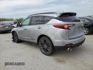 2019 Acura RDX w/A-Spec Pkg with VIN 5J8TC2H62KL002845, listed as a Copart auction lot 53286695 with 37,863 mi miles and Salvage Title. Bid and sale history available at DreamBid. Image 2.