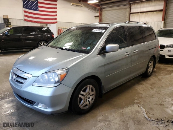 2007 Honda Odyssey EX-L with VIN 5FNRL38647B087275, listed as a Copart auction lot 47850655 with 248,730 mi miles and Clean Title. Bid and sale history available at carsss.com. Image 1.
