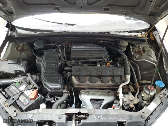 2005 Honda Civic Sdn LX SSRS with VIN 2HGES166X5H560369, listed as a Copart auction lot 89310765 with 135,818 mi miles and Salvage Title. Bid and sale history available at carsss.com. Image 12.