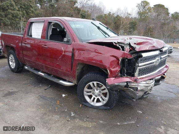 2015 Chevrolet Silverado 1500 LT with VIN 3GCUKREC6FG394238, listed as a IAAI auction lot 41367339 with 1 mi miles. Bid and sale history available at carsss.com. Image 1.