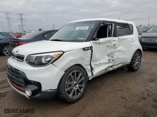 2017 Kia Soul ! with VIN KNDJX3AA4H7490034, listed as a Copart auction lot 46859295 with 66,400 mi miles and Salvage Title. Bid and sale history available at carsss.com. Image 1.