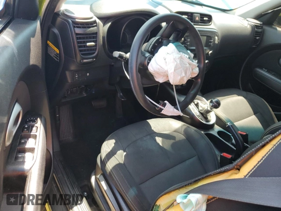 2016 Kia Soul + with VIN KNDJP3A54G7826301, listed as a Copart auction lot 55301985 with Not Provided miles and Salvage Title. Bid and sale history available at DreamBid. Image 8.