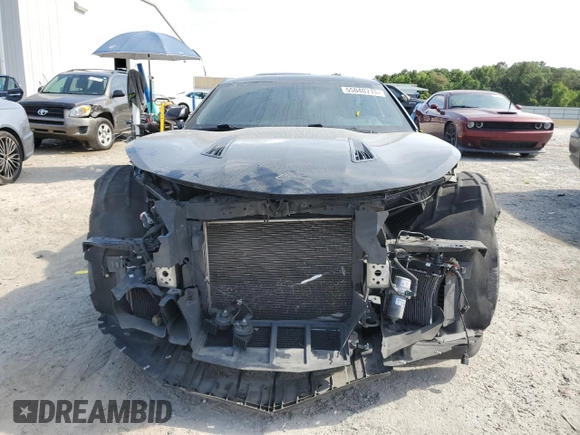 2018 Chevrolet Camaro 2SS with VIN 1G1FH1R76J0132649, listed as a Copart auction lot 55040715 with 86,058 mi miles and Salvage title. Bid and sale history available at DreamBid. Image 5.