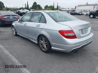 2012 Mercedes-Benz C-Class C 250 Sport with VIN WDDGF4HB4CR199148, listed as a IAAI auction lot 41891233 with 1 mi miles. Bid and sale history available at carsss.com. Image 3.