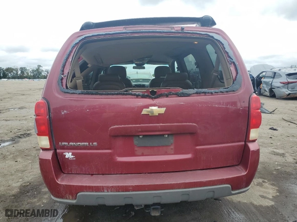 2005 Chevrolet Uplander LS with VIN 1GNDV23L05D172539, listed as a Copart auction lot 73757744 with 149,201 mi miles and Salvage Title. Bid and sale history available at carsss.com. Image 6.