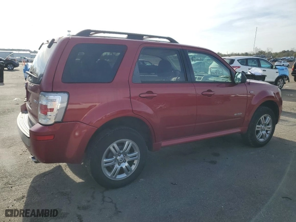 2008 Mercury Mariner with VIN 4M2CU91148KJ53715, listed as a Copart auction lot 86601454 with 107,495 mi miles and Clean Title. Bid and sale history available at carsss.com. Image 3.