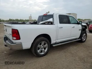 2017 Ram 1500 Big Horn with VIN 3C6RR7LT3HG784703, listed as a Copart auction lot 49700353 with 19,619 mi miles and Salvage title. Bid and sale history available at DreamBid. Image 3.
