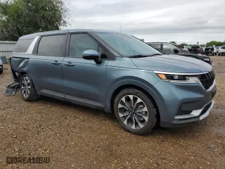 2024 Kia Carnival EX with VIN KNDNC5H34R6431265, listed as a Copart auction lot 70682974 with 2,315 mi miles and Salvage Title. Bid and sale history available at carsss.com. Image 4.