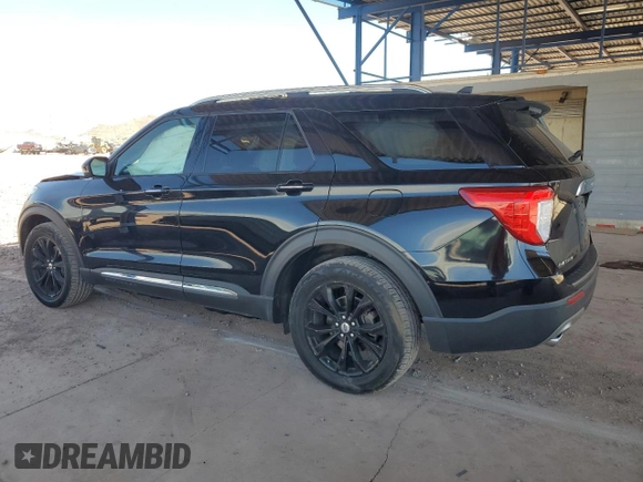 2021 Ford Explorer Limited with VIN 1FMSK8FH9MGB05529, listed as a Copart auction lot 51064645 with 52,626 mi miles and Salvage Title. Bid and sale history available at carsss.com. Image 2.