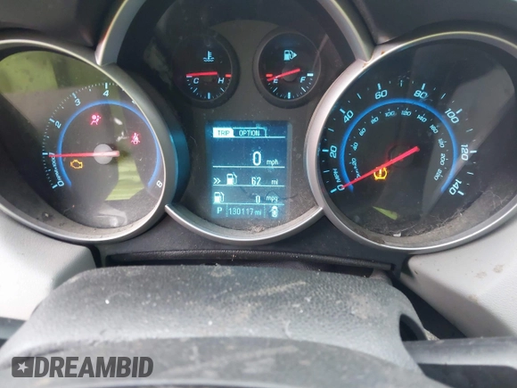 2014 Chevrolet Cruze LS with VIN 1G1PA5SH6E7132957, listed as a IAAI auction lot 42146562 with 130,117 mi miles and . Bid and sale history available at DreamBid. Image 7.