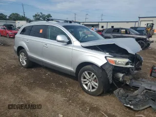 2008 Audi Q7 Premium with VIN WA1BY74L48D030275, listed as a Copart auction lot 62179715 with Not provided miles and Salvage title. Bid and sale history available at DreamBid. Image 4.