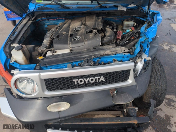 2007 Toyota FJ Cruiser with VIN JTEBU11F770045271, listed as a Copart auction lot 51070425 with 280,751 mi miles and Salvage Title. Bid and sale history available at carsss.com. Image 12.
