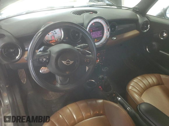 2013 MINI Hardtop S with VIN WMWSV3C57DT396593, listed as a Copart auction lot 53610125 with 116,193 mi miles and Salvage Title. Bid and sale history available at DreamBid. Image 8.