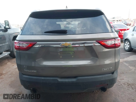 2018 Chevrolet Traverse LT Cloth z VIN 1GNERGKW9JJ173766, wystawiony jako IAAI lot #41336426 z przebiegiem 108 910 mil mil oraz . Historia ofert i sprzedaży dostępna na DreamBid. Obrazek 17.