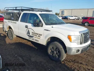 2011 Ford F-150 XL with VIN 1FTFX1EFXBFD26431, listed as a IAAI auction lot 41757427 with 162,776 mi miles. Bid and sale history available at carsss.com. Image 1.