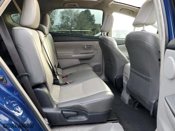 2017 Toyota Prius v Two with VIN JTDZN3EU0HJ061330, listed as a Copart auction lot 43042925 with 95,985 mi miles and Salvage Title. Bid and sale history available at carsss.com. Image 10.