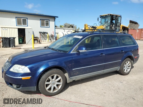 2004 Volkswagen Passat GLS z VIN WVWVD63BX4E229143, wystawiony jako Copart lot #51876575 z przebiegiem 109 148 mil mil oraz Czysty tytuł • Clean title. Historia ofert i sprzedaży dostępna na DreamBid. Obrazek 1.