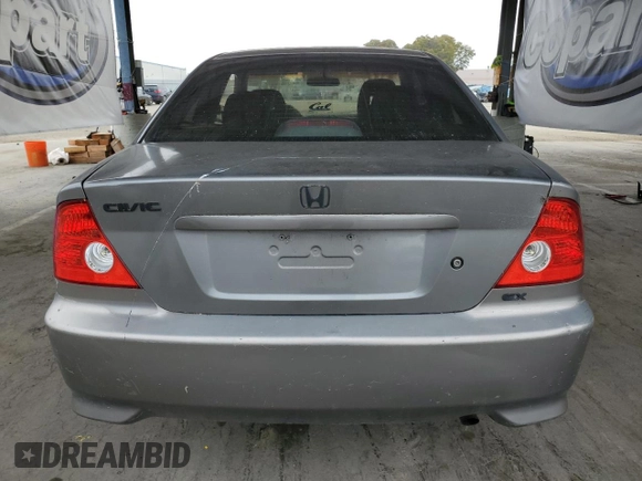 2004 Honda Civic EX with VIN 1HGEM21994L026363, listed as a Copart auction lot 54975465 with 159,188 mi miles and Clean Title. Bid and sale history available at DreamBid. Image 6.