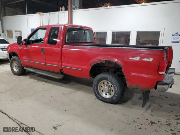 1999 Ford Super Duty F-350 SRW XL with VIN 1FTSX31F5XED17262, listed as a Copart auction lot 82159324 with 246,779 mi miles and Salvage Title. Bid and sale history available at carsss.com. Image 2.