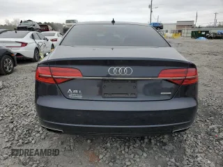 2017 Audi A8 z VIN WAU44AFD9HN002783, wystawiony jako Copart lot #44633125 z przebiegiem 110 066 mil mil oraz Szkoda całkowita • Salvage title. Historia ofert i sprzedaży dostępna na DreamBid. Obrazek 6.