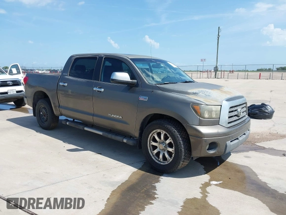 2007 Toyota Tundra Limited z VIN 5TBEV58147S460599, wystawiony jako IAAI lot #42476925 z przebiegiem Nie podano mil oraz . Historia ofert i sprzedaży dostępna na DreamBid. Obrazek 1.
