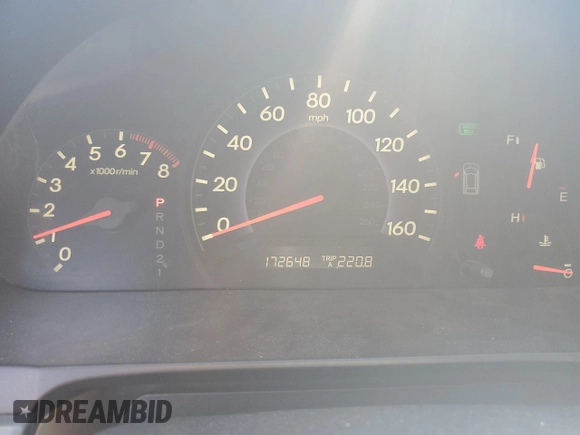 2005 Honda Odyssey EX-L z VIN 5FNRL38735B043791, wystawiony jako Copart lot #55844725 z przebiegiem 172 648 mil mil oraz Szkoda całkowita • Salvage title. Historia ofert i sprzedaży dostępna na DreamBid. Obrazek 9.