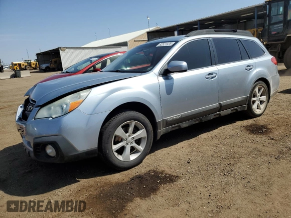 2013 Subaru Outback Premium z VIN 4S4BRBCC3D3260117, wystawiony jako Copart lot #52521525 z przebiegiem 123 137 mil mil oraz Szkoda całkowita • Salvage title. Historia ofert i sprzedaży dostępna na DreamBid. Obrazek 1.
