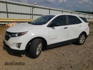 2020 Chevrolet Equinox LS z VIN 2GNAX5EV7L6145685, wystawiony jako Copart lot #55009865 z przebiegiem 93 053 mil mil oraz Szkoda całkowita • Salvage title. Historia ofert i sprzedaży dostępna na DreamBid. Obrazek 1.