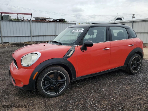 2011 MINI Cooper Countryman S with VIN WMWZC3C55BWL78416, listed as a Copart auction lot 49507025 with 83,551 mi miles and Salvage Title. Bid and sale history available at carsss.com. Image 1.