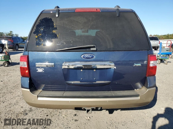 2013 Ford Expedition EL XLT with VIN 1FMJK1J55DEF45274, listed as a Copart auction lot 76188814 with 125,364 mi miles and Salvage Title. Bid and sale history available at carsss.com. Image 6.