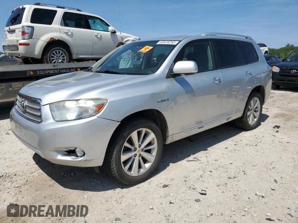 2010 Toyota Highlander Limited with VIN JTEJW3EHXA2046245, listed as a Copart auction lot 60828255 with 220,592 mi miles and Clean title. Bid and sale history available at DreamBid. Image 1.