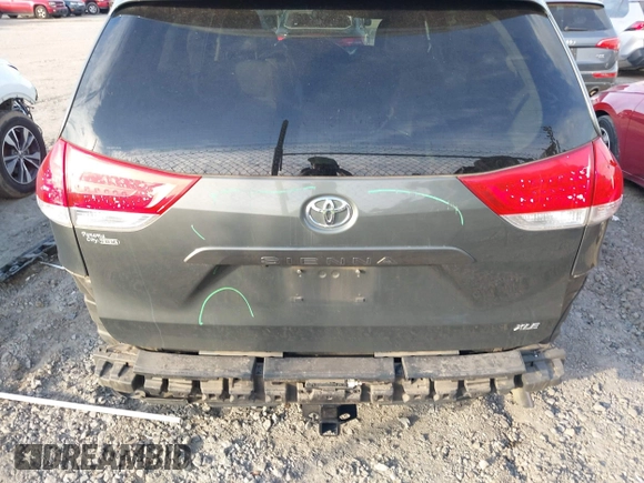 2012 Toyota Sienna XLE AAS with VIN 5TDYK3DC7CS276681, listed as a IAAI auction lot 41520303 with 183,511 mi miles and . Bid and sale history available at DreamBid. Image 16.