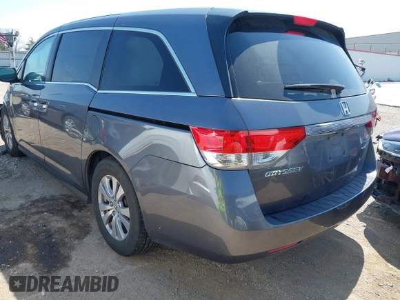 2016 Honda Odyssey SE with VIN 5FNRL5H33GB125693, listed as a IAAI auction lot 41994036 with 163,617 mi miles and . Bid and sale history available at DreamBid. Image 3.