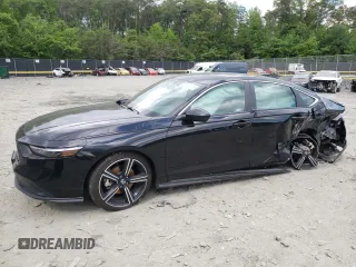 2024 Honda Accord Sport с VIN 1HGCY2F53RA097031, выставлен на аукционе Copart как лот 56404175 с пробегом 41 811 миль миль и Списание • Salvage title. История ставок и продаж доступна на DreamBid. Изображение 1.