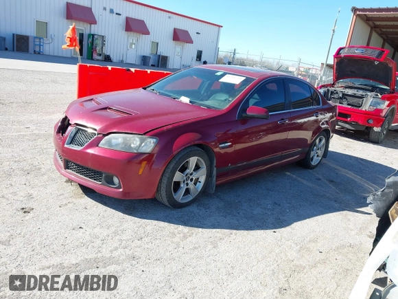 2009 Pontiac G8 GT with VIN 6G2EC57Y69L162207, listed as a IAAI auction lot 41711733 with 160,302 mi miles. Bid and sale history available at carsss.com. Image 2.