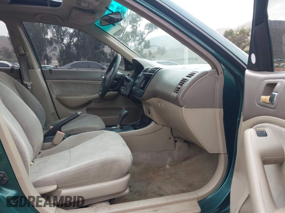 2002 Honda Civic EX with VIN JHMES26732S003531, listed as a IAAI auction lot 42109661 with 278,266 mi miles and . Bid and sale history available at DreamBid. Image 5.