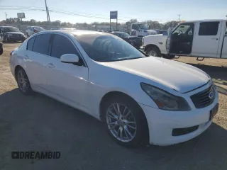2008 Infiniti G35 with VIN JNKBV61E68M200701, listed as a Copart auction lot 83180054 with 193,642 mi miles and Salvage Title. Bid and sale history available at DreamBid. Image 4.